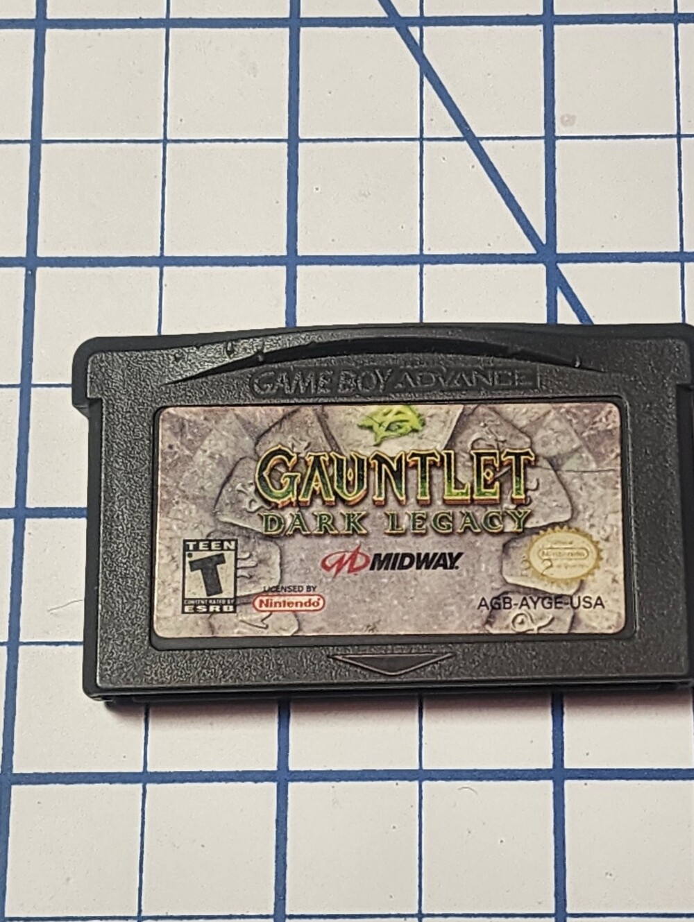 Gauntlet: Dark Legacy Game Boy Advance Cartridge - Midway Tested